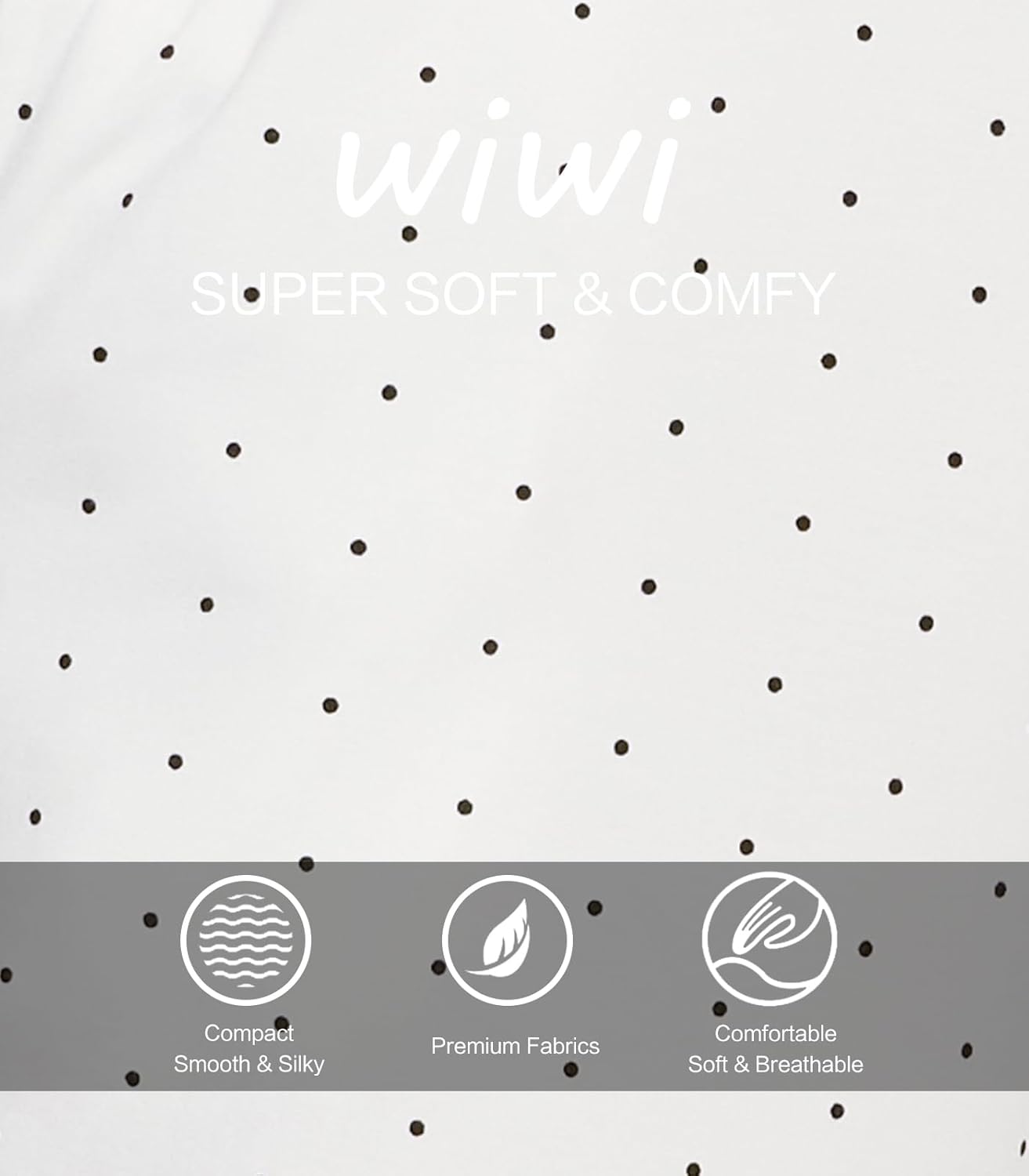 WiWi Bamboo Viscose Capri Pants for Women Wide Leg Pajama Super Soft Knit Lounge Sleep Cooling Pj Bottoms S-XXL - Image 5