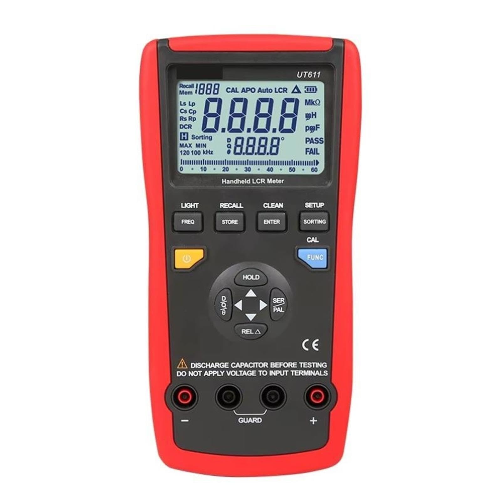 Compteur D'inductance Portable UT611, Testeur De Résistance Capacité, Numérique LCR, Électronique Maintenance