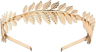 1Pc Gold Bridal Hair Crown Roman Goddess Leaf Branch Dainty Head Dress Headband Headpiece Boho for Women Wedding,Hats and Caps,Hair Accessories