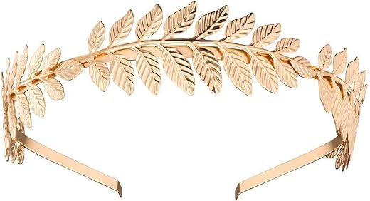1Pc Gold Bridal Hair Crown Roman Goddess Leaf Branch Dainty Head Dress Headband Headpiece Boho for Women Wedding,Hats and ...