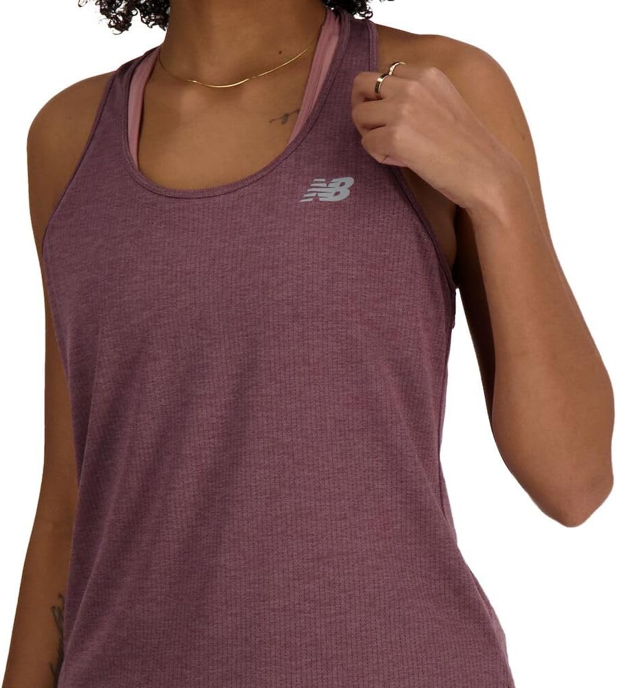 New Balance Womens New Balance Women's Athletics Tank - Image 2