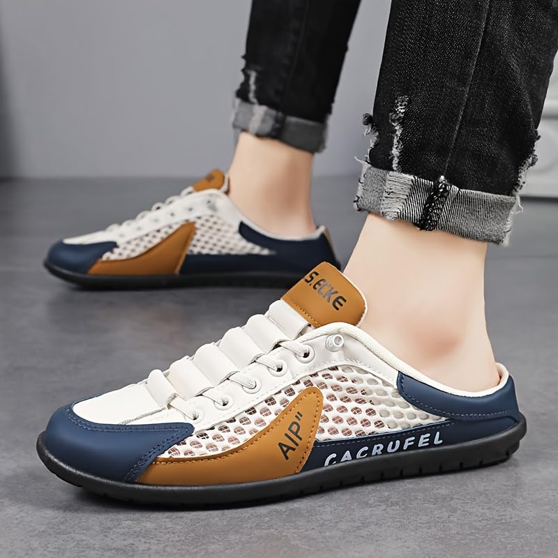 Men's Fashion Sneakers Slip-Resistant Versatile for Outdoor Activities, Breathable Fabric with EVA Insole4