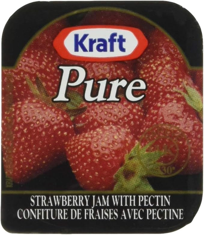 Kraft Pure Confiture de fraises (140 x 10 ml) Amazon.ca Épicerie et