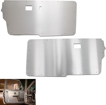 Aluminum 2 Door Panels Skins Race Track Car Cards for BMW E30 COUPE M3 325is