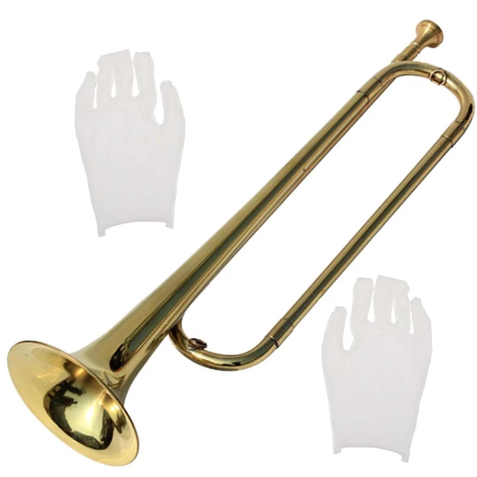 Zestaw instrumentów dętych blaszanych trąbka Profesjonalny Instrument Muzyczny W Kształcie Trąbki Dla Początkujących Nastolatków