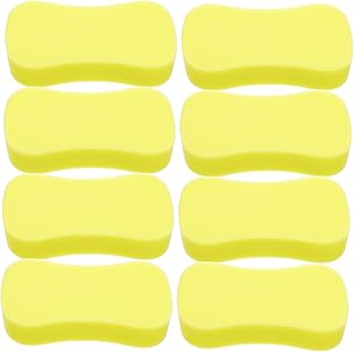 MAGICLULU Pack of 10 High Density Cleaning Sponges for Car Interior Cleaning Reusable Super Absorbent Sponges for Efficient Washing and Care of Vehicles and