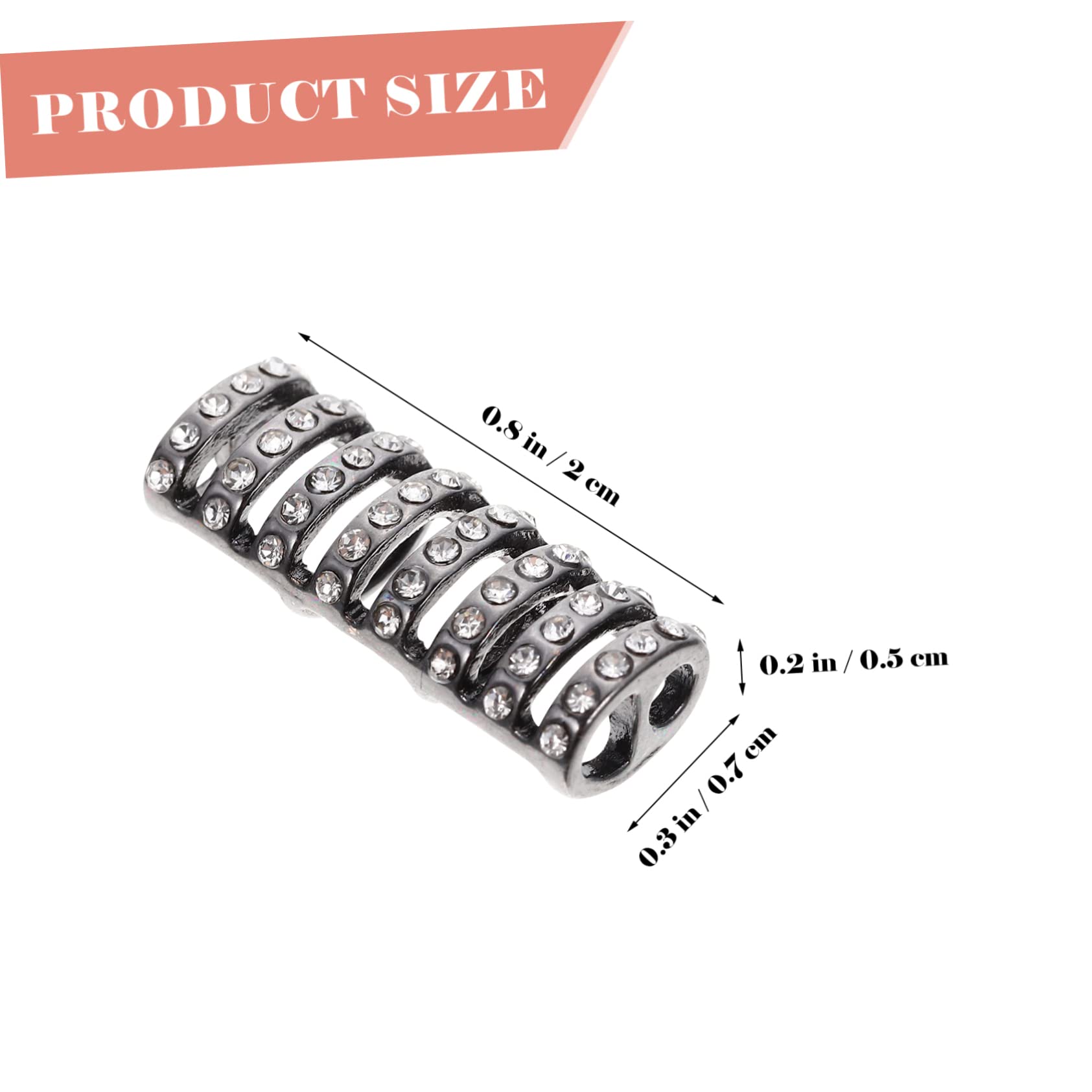 jojofuny 50 Pcs Bracelet Connecteur Alliage Montre Connecteur Strass Accessoires Strass Bracelet Connexion Montre Fournir Remplaçable Adaptateur Décor Fournir Délicat