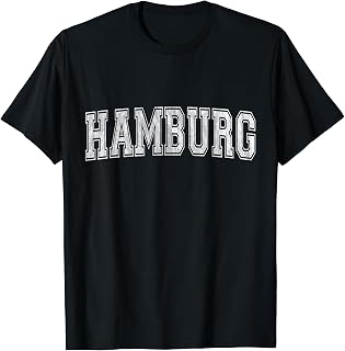 Hamburg Deutschland - Hamburg Germany Varsity T-Shirt