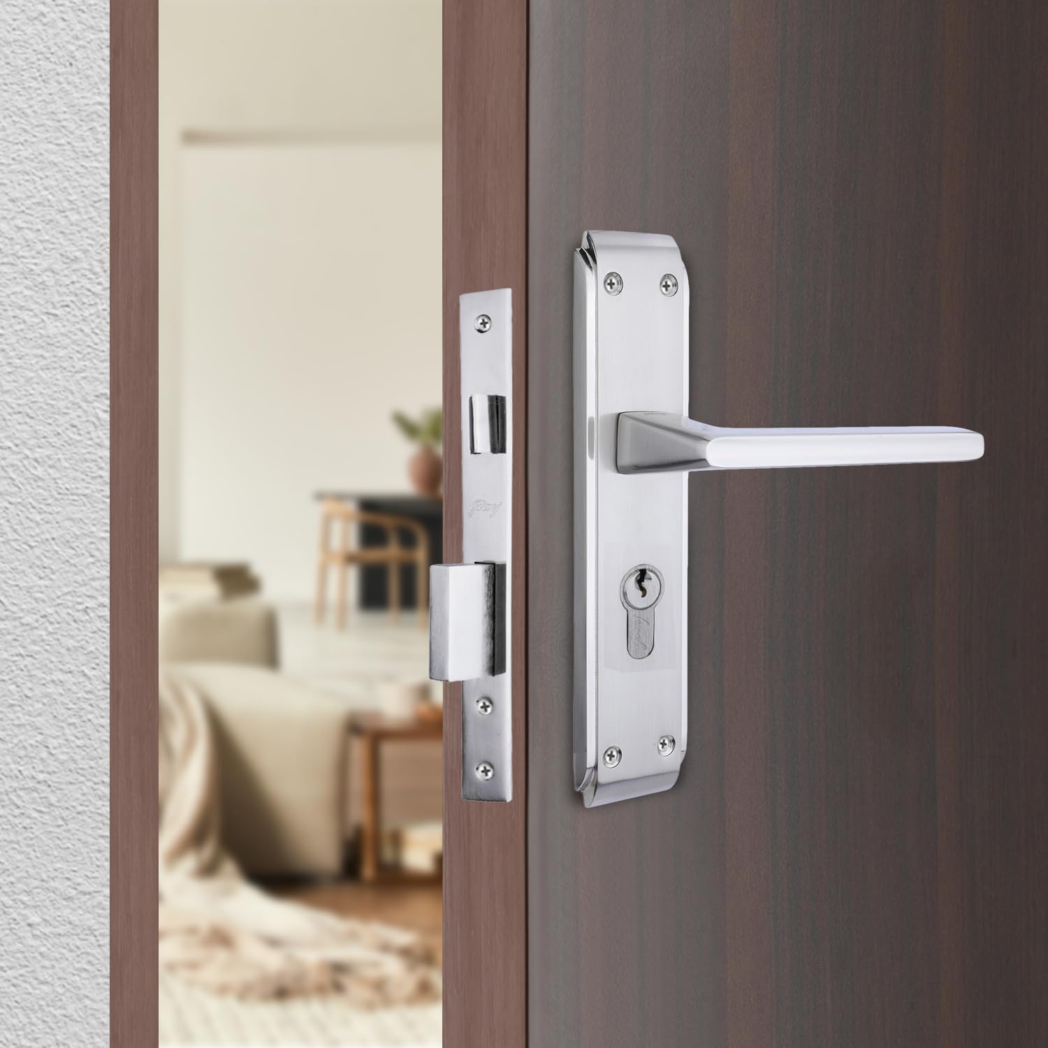 Godrej Mortise Door Lock Handle Set | 200mm NEH - 07 1CK Europrofile | 5 Pin Brass Tumbler Mechanism 60mm | Suitable for L... - Review, Price and Buying Guide