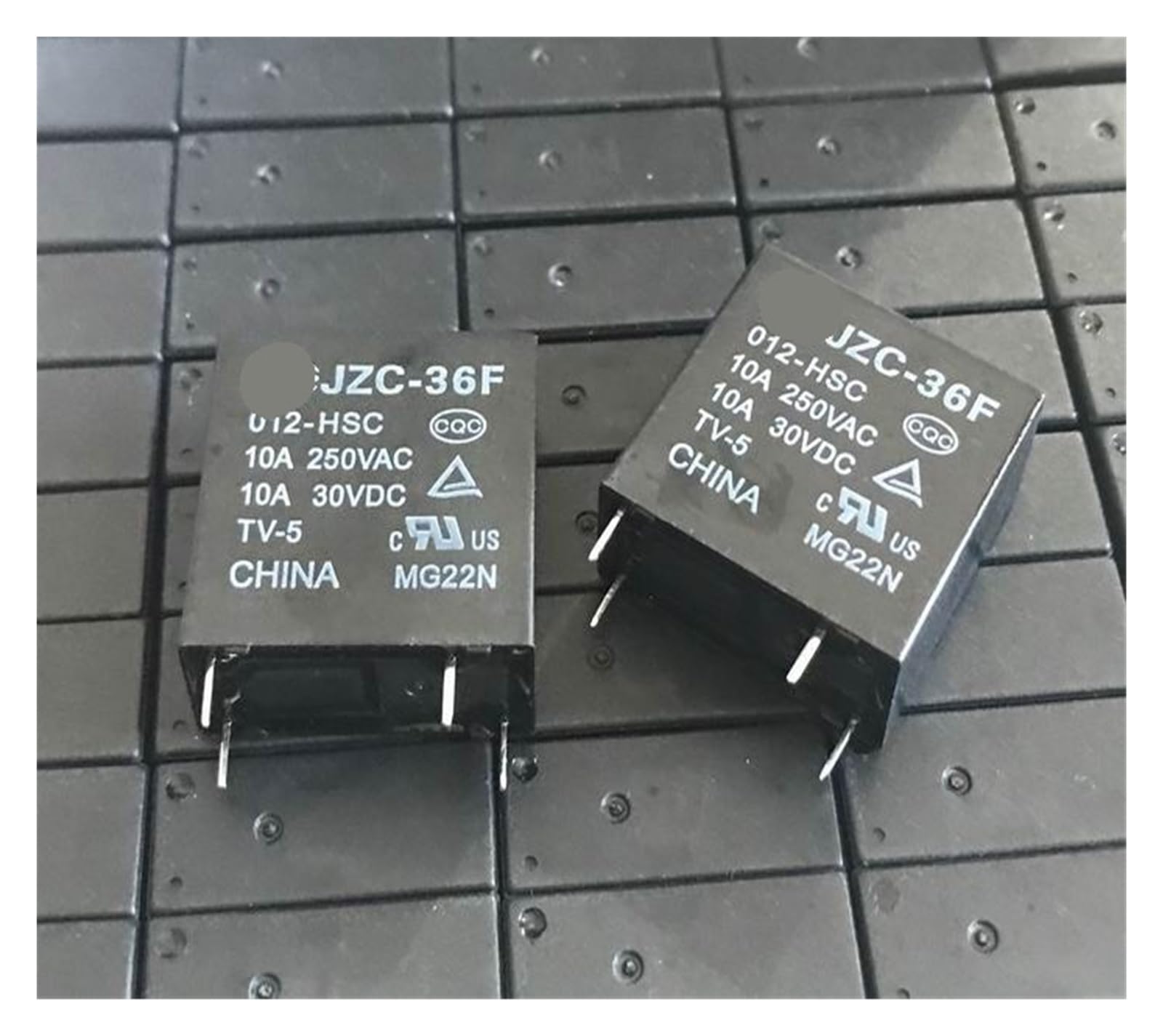 YZWRWRMKTB 1pc JZC-36F 012-HSC (36FA-5V/9V/12V-10A) Relay 4pins