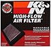 K&N Engine Air Filter: Reusable, Clean Every 75,000 Miles, Washable, Premium, Replacement Car Air Filter: Compatible with 2007-2012 NISSAN (Sentra), 33-2376