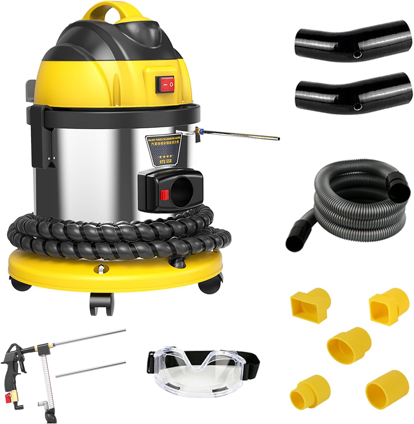 Walnut Sand DECarbon Cleaner HTS558 Walnut Blaster Cleaner Automotive