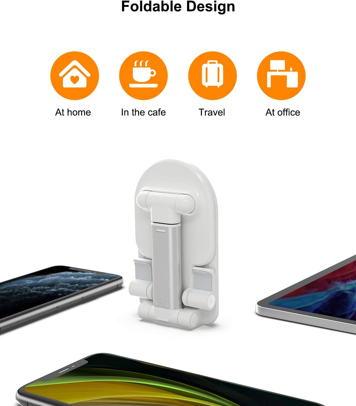 UXD stand in its folded, compact state