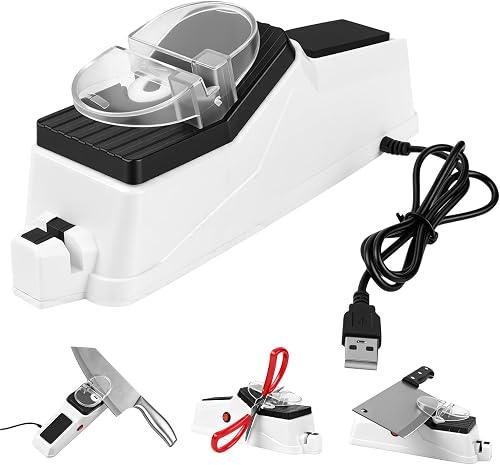Besynersharp Pro, Electric Knife Sharpener,Replacement Grinding Tools,Professional Electric Knife Sharpeners for Kitchen Knives,Double Sided Knife Sharpener