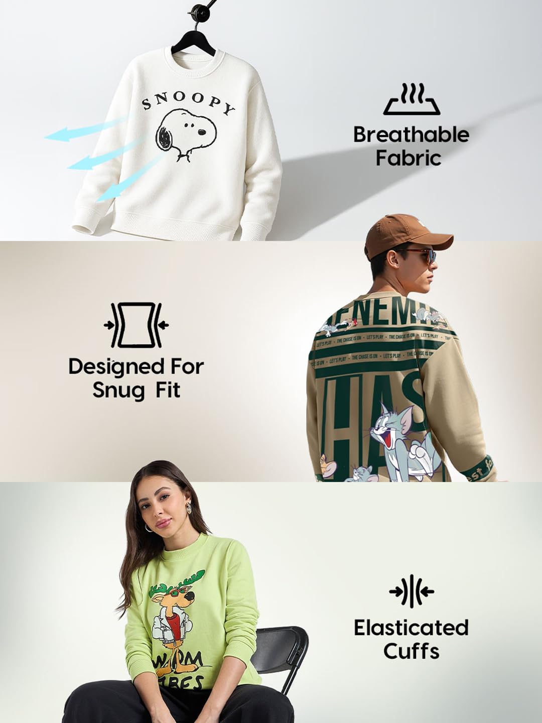 Bewakoof Bluza męska