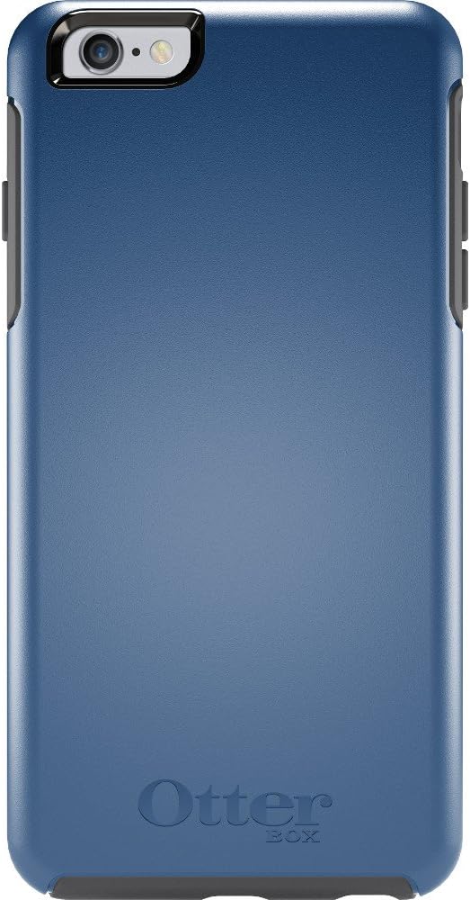 OtterBox SYMMETRY SERIES Case for iPhone 6 Plus/6s Plus (5.5" Version) - Retail Packaging - BLUE PRINT II (SLATE GREY/DEEP WATER BLUE)