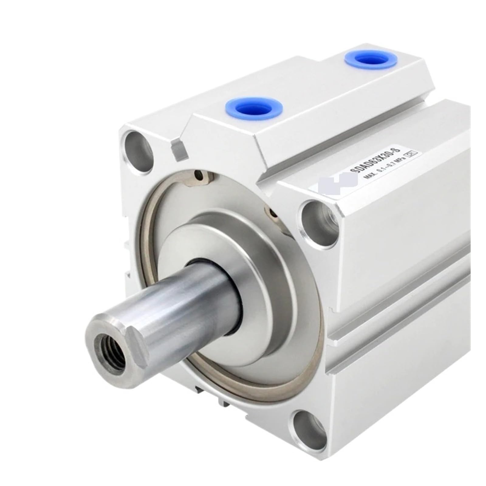 Vérin pneumatique compact double tige SDAD20X20-SB alésage 20mm