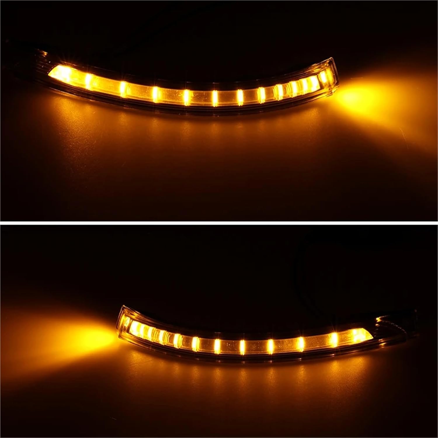 Left, Right Car Rearview Side Mirror LED Turn Signal Lights Reversing Indicator Lamp Compatible With KIA 2011-2014 Car Accessories(Left)