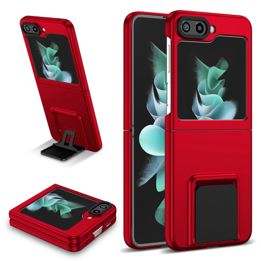 Coque de téléphone antichoc Samsung Z Flip 5 4 3 étui rigide avec support - 5