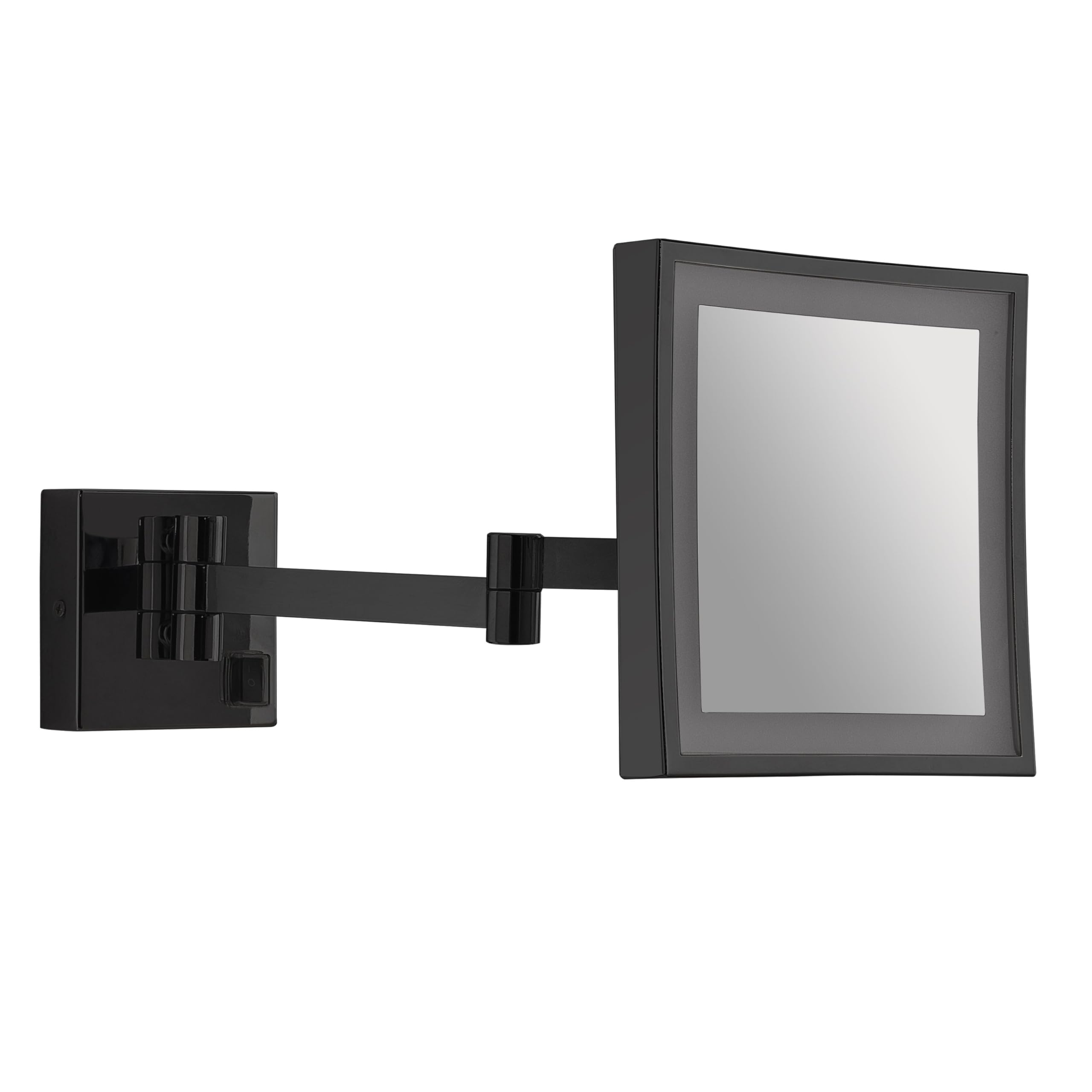 Miroir grossissant mural lumineux 5X pour voir de près sans lunettes