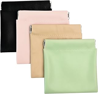 4 mini bolsas de cosméticos portátiles para m...