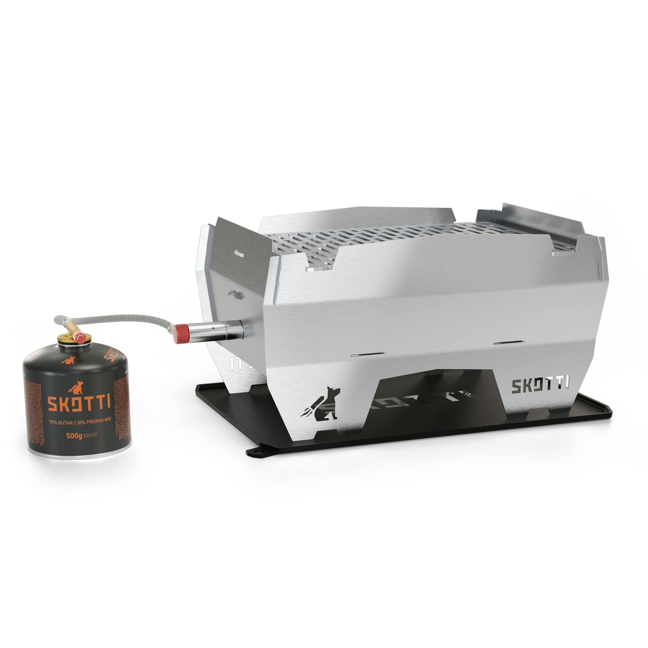 SKOTTI Matt - Silikonmatte, ideal als Unterlage für Campinggrills, Skotti Grill zubehör