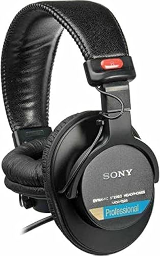 Sony Professional Stereo Headphones,Black 1