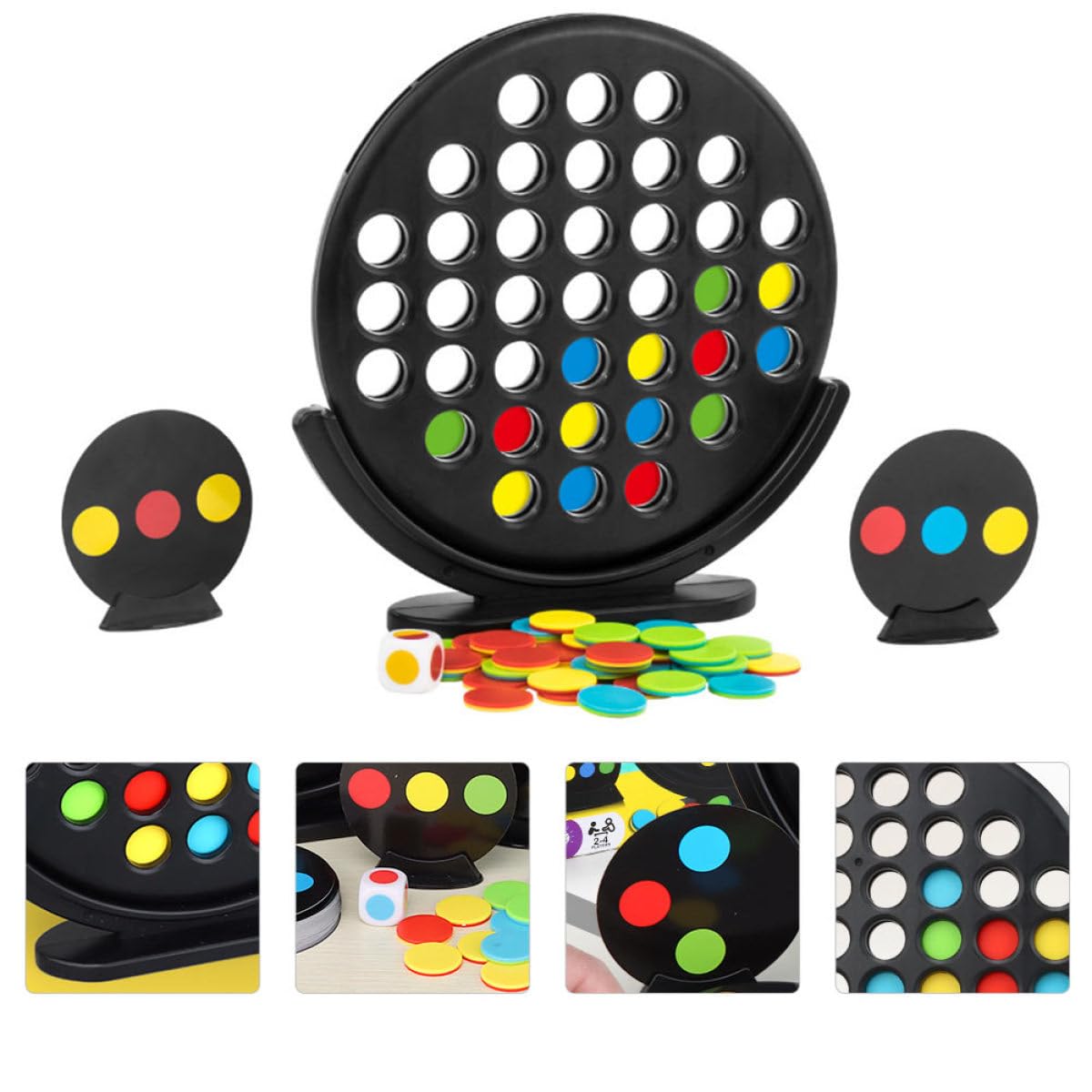 Mikinona Jeu de Stratégie Éducatif avec Cartes Colorées Jeu de Plateau Interactif pour Garçon Fille Favorisant la Réflexion Logique Développement Cognitif et Apprentissage Précoce