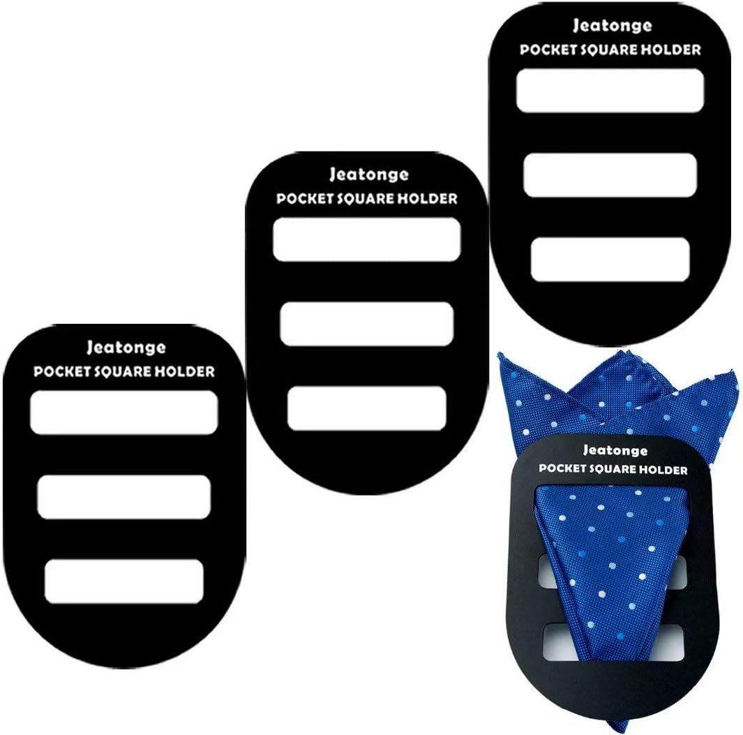 Pocket Square Holder Keeper Organizer Pocket Squares for Men Prefolded