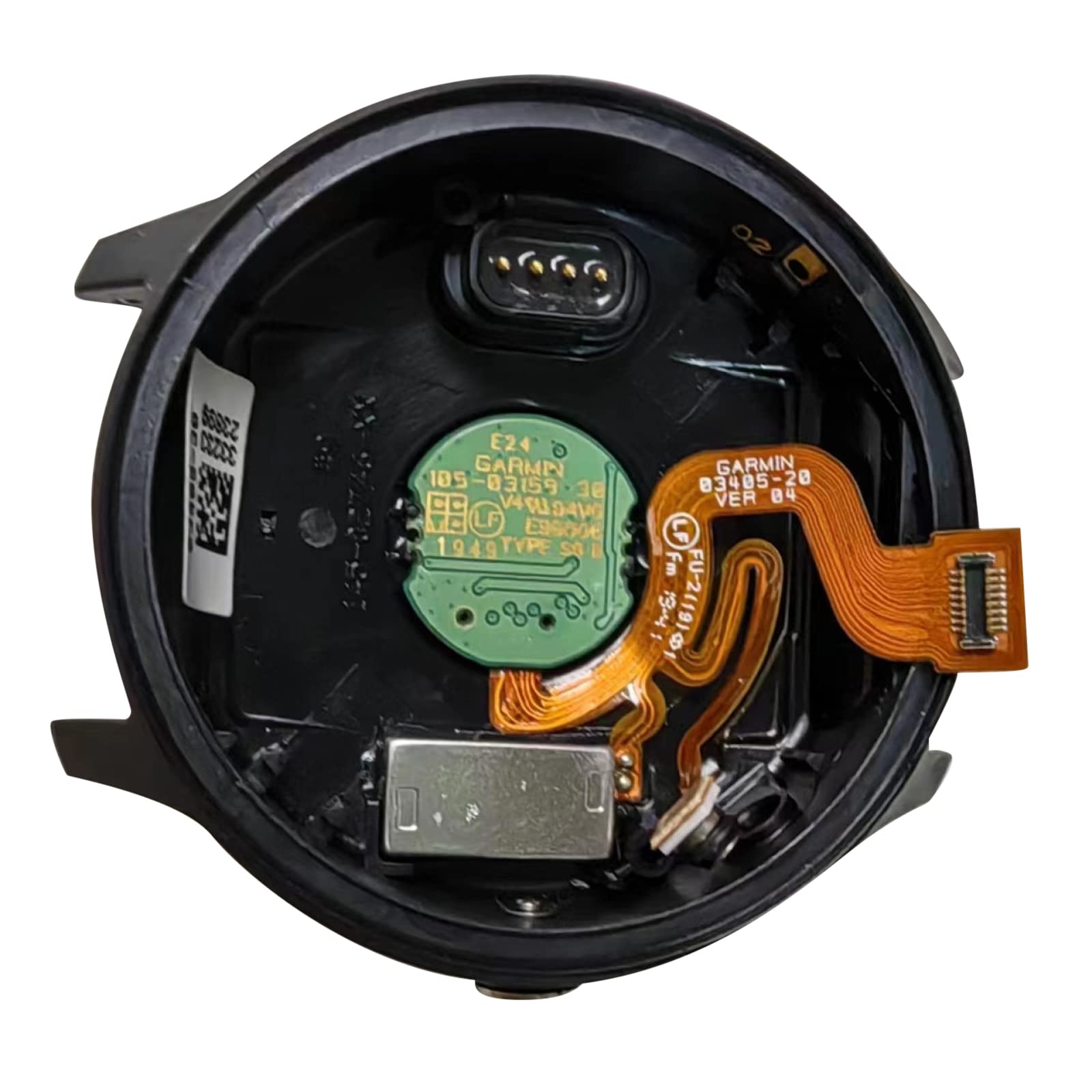 MOUDOAUER Tylna pokrywa smartwatcha, zamiennik do zegarka Garmin do Vivoactive 3 Music Watch, akcesoria do smartwatcha (brak baterii)