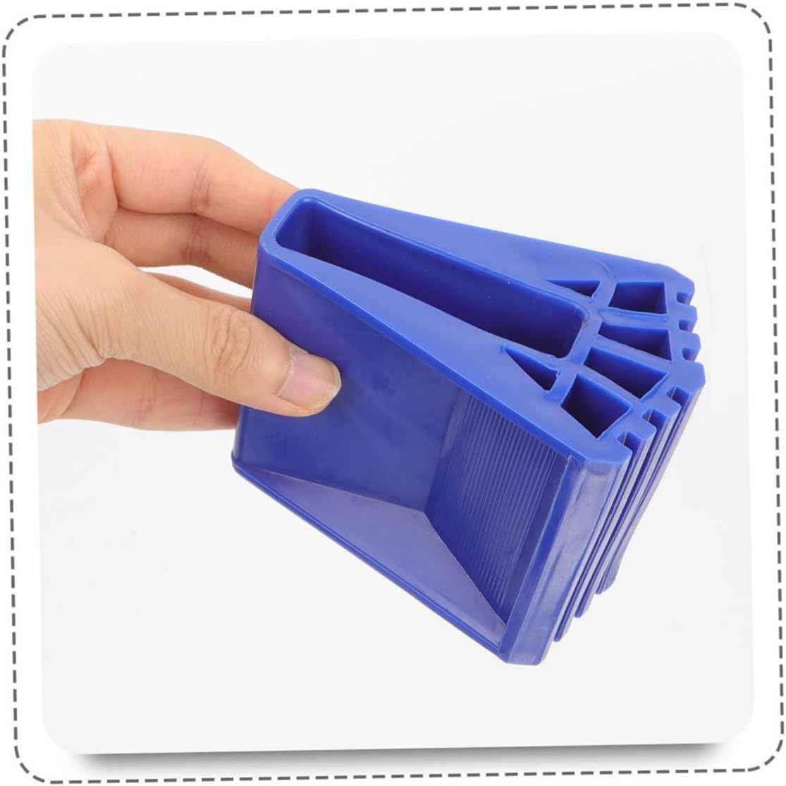 FUOYLOO 8pcs Ladder Feet Replacement Caps Rubber Non-Slip Ladder Leg Mats Heavy Duty Floor Protection for Home and Office Accessories