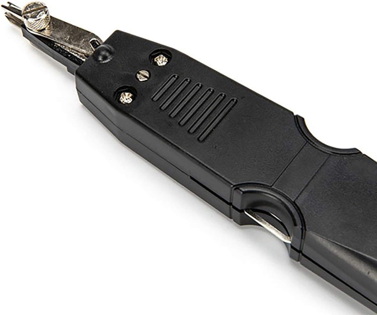 Punch Down Tool Versatile Network Wire Impact Punch-Down Tool Ergonomic Design for Computer Network Wires, Modules, Cables Connection Work