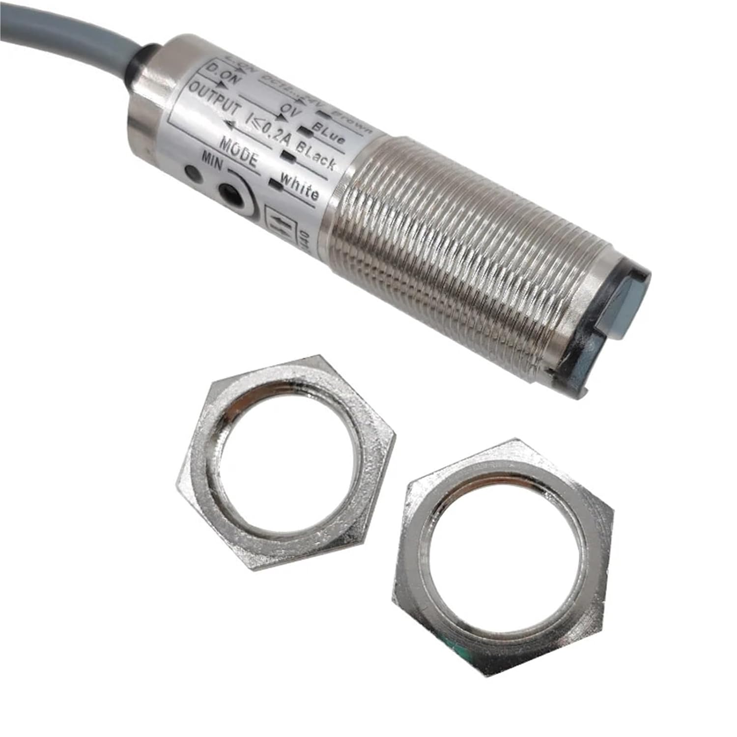 CDD-11N Photoelectric Switch Proximity Sensor NPN PNP Distance Adjustable DC12-24V CDD-11P 1Pcs(CDD-80P)