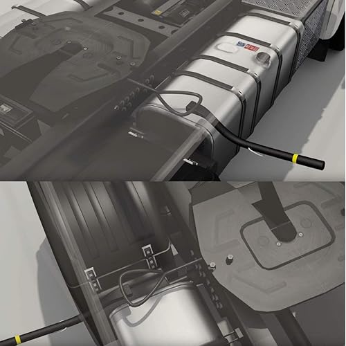 Miniatura 3 de Herramienta de seguridad Opnbar, 3 herramientas para camionero en 1 barra de palanca, golpe de neumáticos y liberación de enganche de 5 rueda,