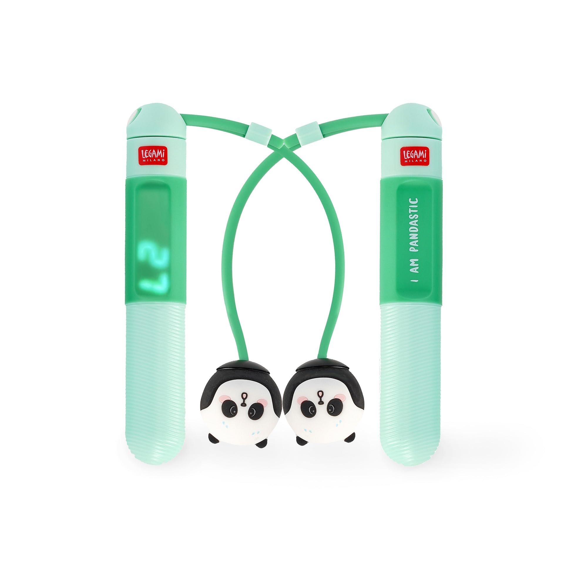 Legami, Unisex Adult Skipping Rope, Green, Regular