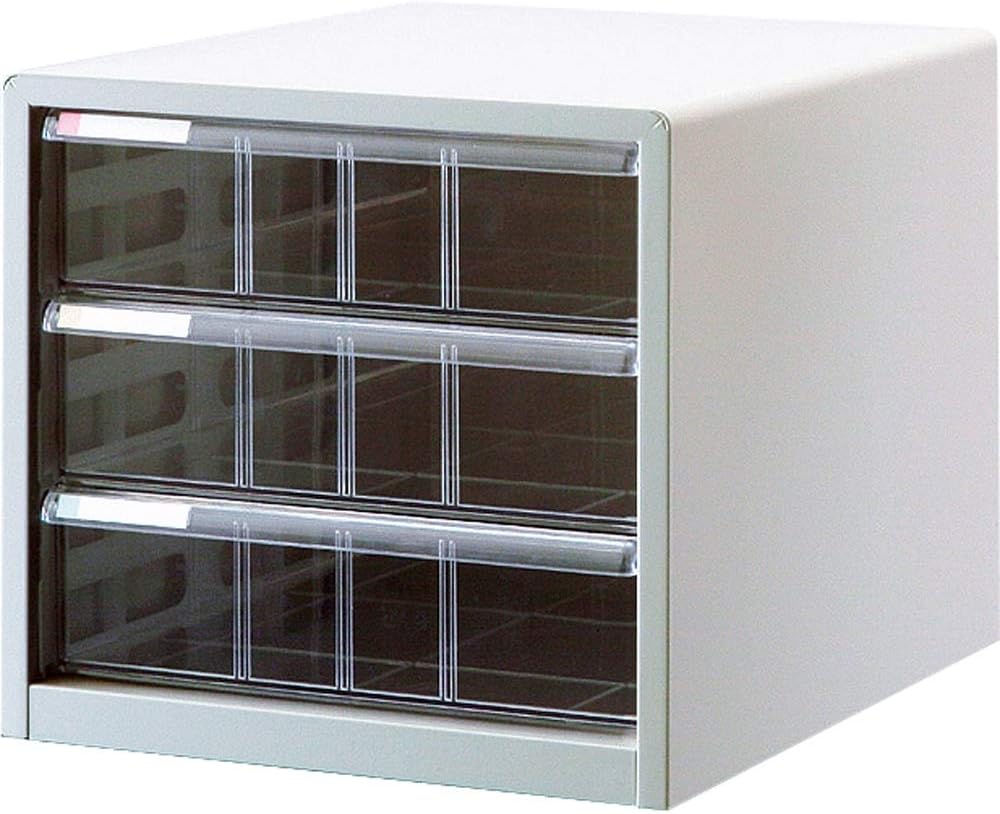Nakabayashi BL-M33N Avante V2 Letter Case, Document Storage, B4, 3 Tiers, Deep
