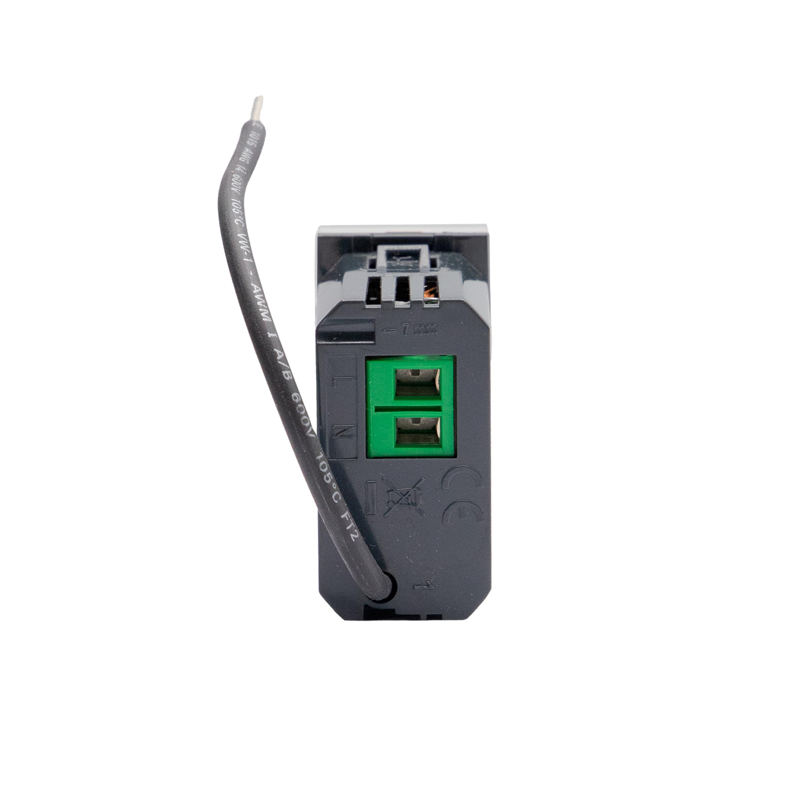 BTICINO Presa Smart WiFi MatixGO JG4531C, Gestione Consumi, Timer, Controllo Intelligente da Remoto con App Home+Control, Alexa, Google Home, Apple Home, Modulo Presa Elettrica Connessa, Smart Home