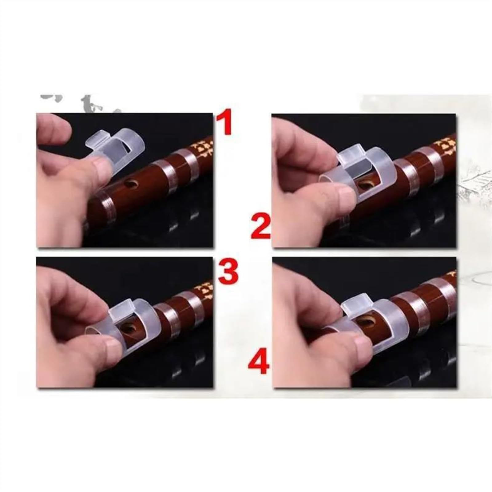Flauto Di Bambù Flauto di bambù cinese Strumento Flauto traverso Flauto professionale Flauto a doppia sezione Giunto in rame bianco