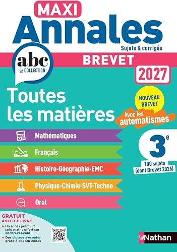 ABC du Brevet 2027 Maxi-Annales