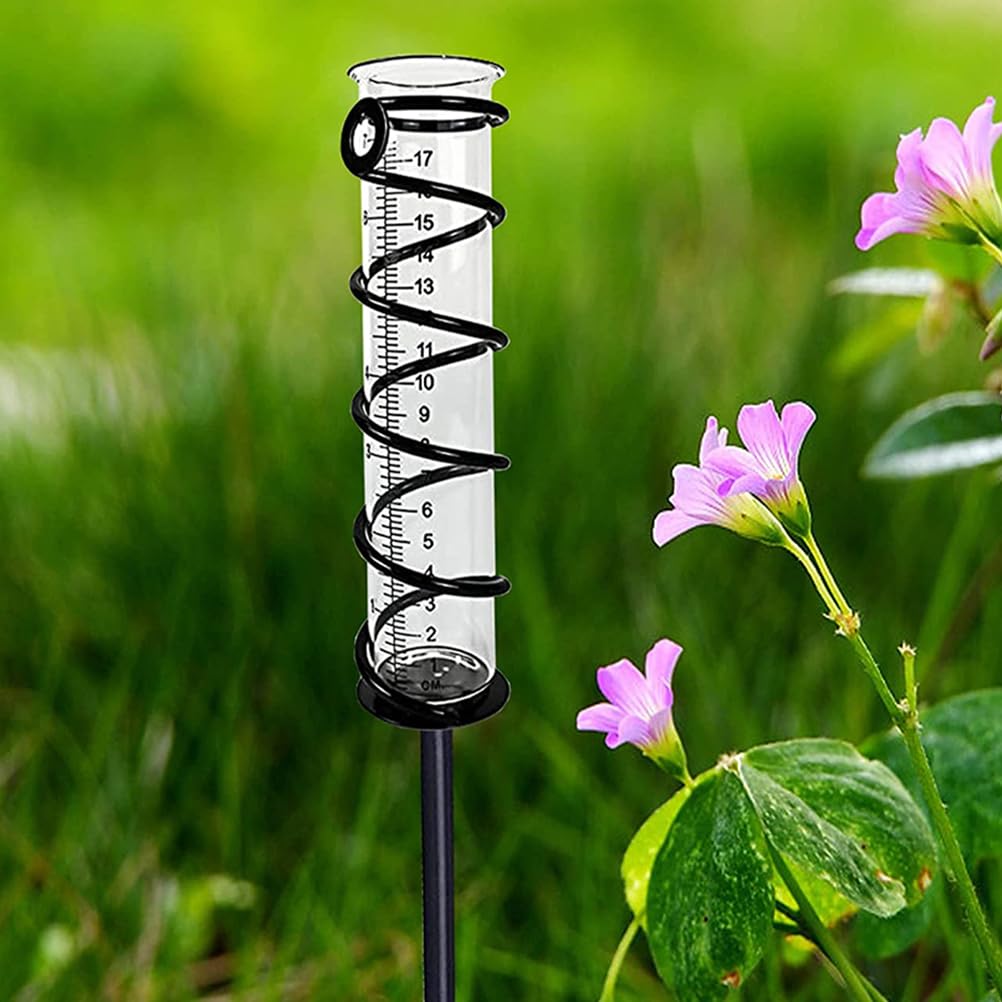 DOITOOL Ersatzglas Für Regenmesser 4 X Regenmesser Für Außenbereich Regenmesser-Ersatzrohr Für Garten Im Freien (6 Zoll 7 Zoll) Regenmesser Ersatzglas Regenmesser für den Garten
