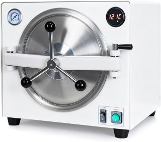 18L Autoclave Sterilizer - Industrial-Grade Steam Sterilizer Machine with Dual Temp Modes, Precision Gauge