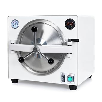 18L Steam Autoclave Sterilizer, 110V, Dual Temperature Modes