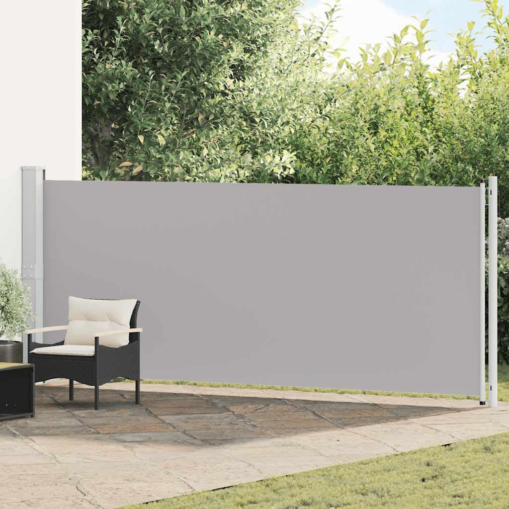 Store extérieur gris de 6 mètres pour l'intimité du balcon et jardin