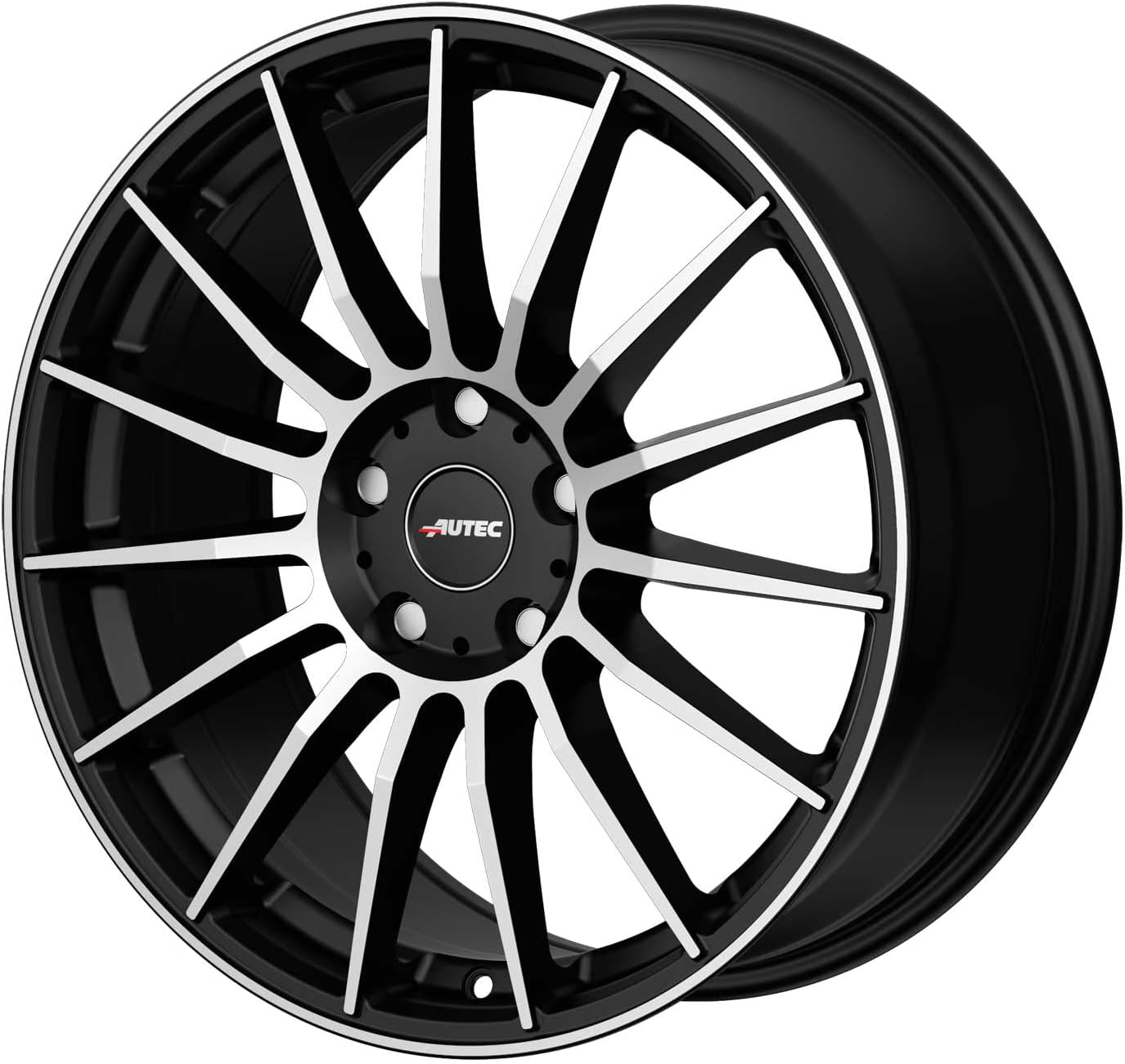Autec rim LAMERA 8.0x19 ET30 5x112 Schwarz matt poliert compatible with BMW X1 3 2er 7 4 Z4 8 iX1 5 X4 6 X3