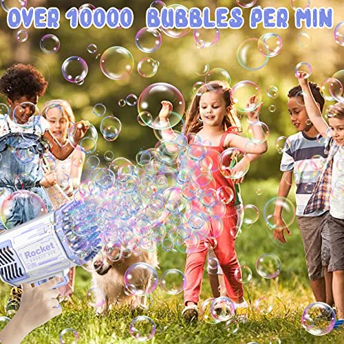 Bubble Machine Or Kids, Bubble Guns For Toddlers, Automatic Bubble Blower Maker Toys For Kids, Summer Toys, Party Favors, Birthday Gift For Girls Boys 3 4 5 6 7 8 Years Old(Purple) #TOP1