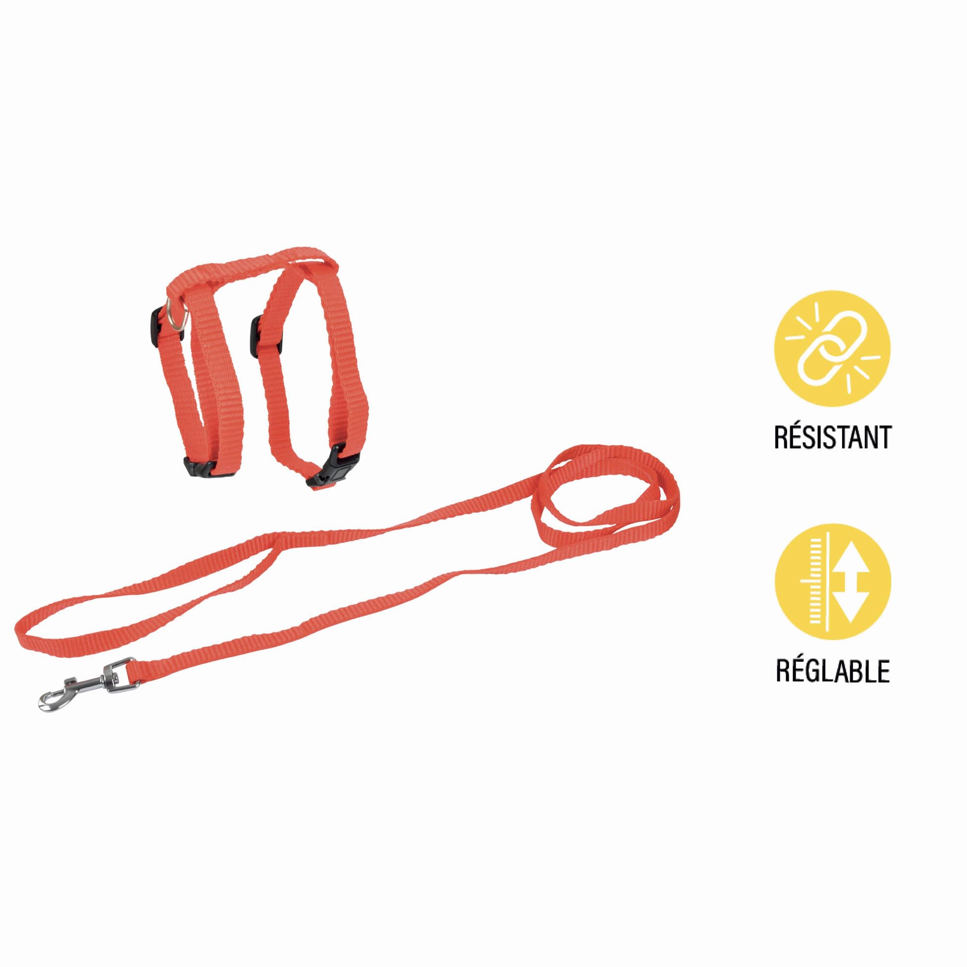SONDEY Paris Prix Cat Harness & Lead Kit 120 cm Red - Image 3