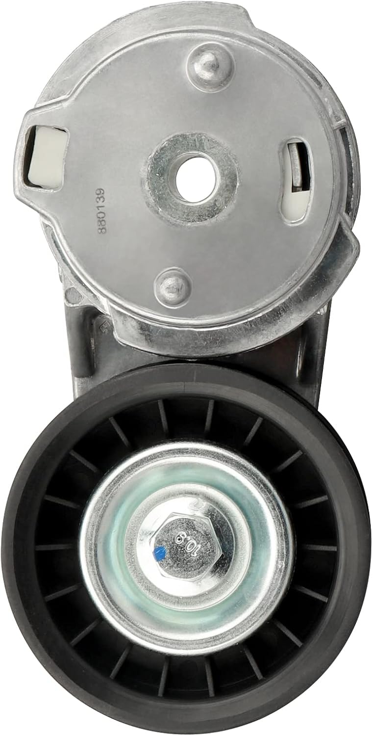 DRIVESTAR Belt Tensioner Assembly with Pulley for Chrysler Aspen 2007-2008, Dodge Durango 2004-2008, Ram 1500/2500/3500 2003-2008 5.7L V8, Replaces 53032130AA, 38382, 89325