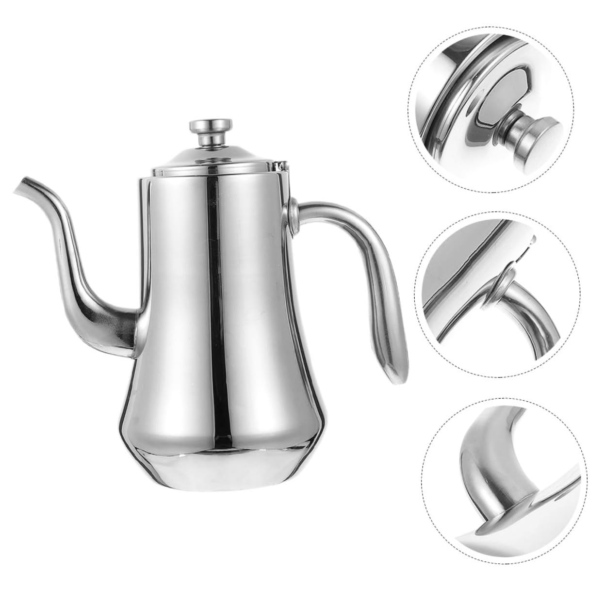 VALICLUD Tetera Infusor de Acero Inoxidable Tetera para Cocina para Uso Diario Filtro para Infusiones de Té