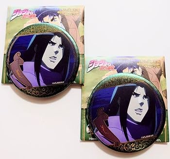 ジョジョの奇妙な冒険 ホルホース 缶バッジ 10周年展 ジョジョの奇妙な冒険 アニメ10周年記念展 ホルホース 缶バッジ