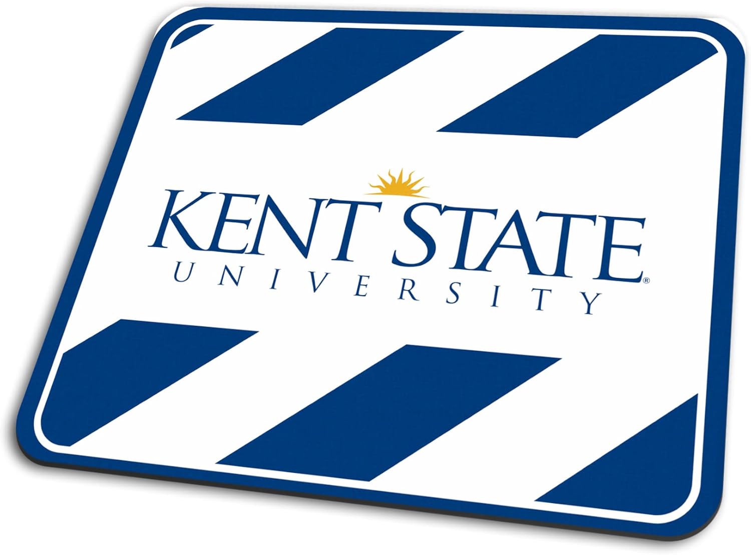 Kent State University Mouse Pad for Laptop or Computer, Waterproof Non-Slip Rubber Base Mousepad, Mouse Pads for Home, Office & Gaming 9.25 x 7.75 x 0.12 inches (Kent State University 3)